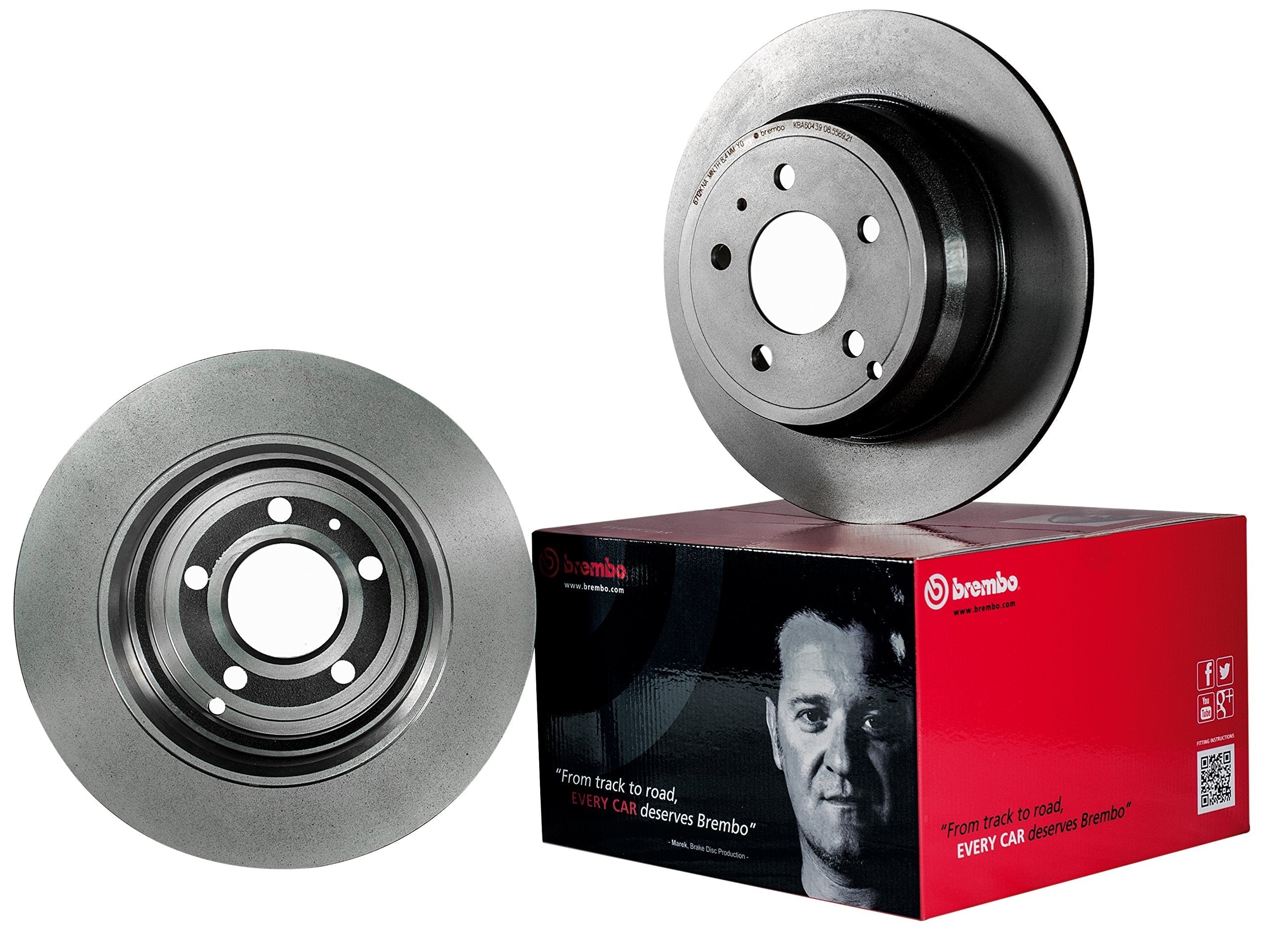 Brembo 09A41711 Front Brake Disc