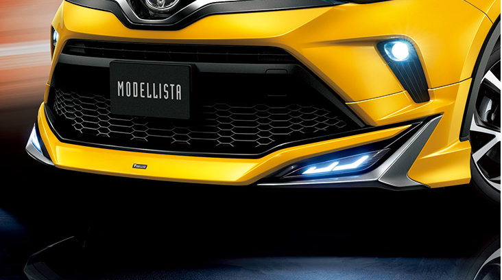 C-HR(ZYX11,NGX10,NGX50) Modellista Front Spoiler (BOOST IMPULSE STYLE) (2019-)
