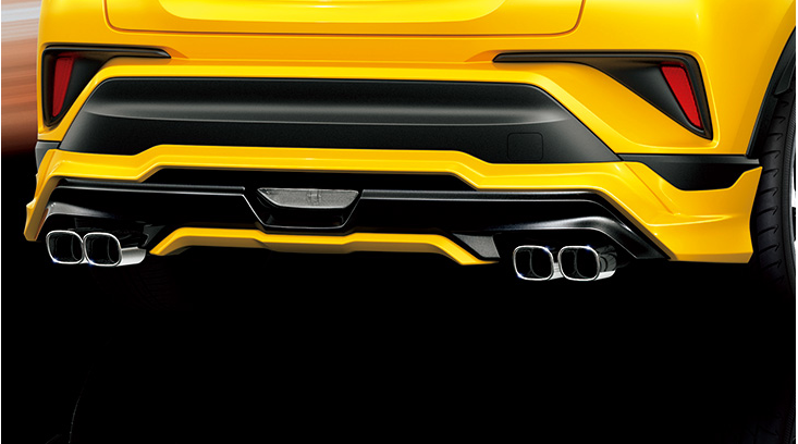 C-HR(ZYX11,NGX10,NGX50) Modellista Rear Styling Kit (BOOST IMPULSE STYLE) (2019-)