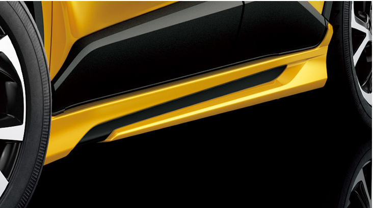 C-HR(ZYX11,NGX10,NGX50) Modellista Side Skirt (BOOST IMPULSE STYLE) (2019-)