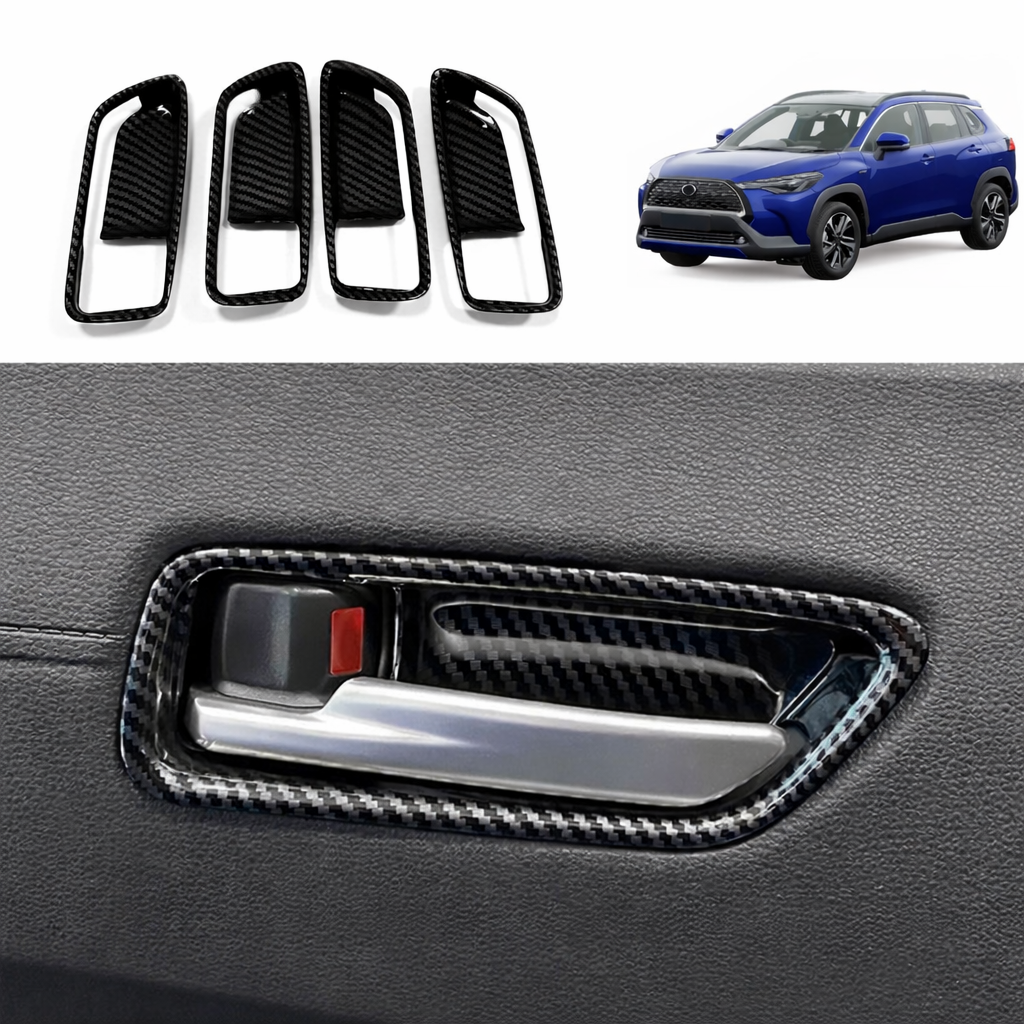 Corolla Cross Door Handle Cover (Carbon Fiber)