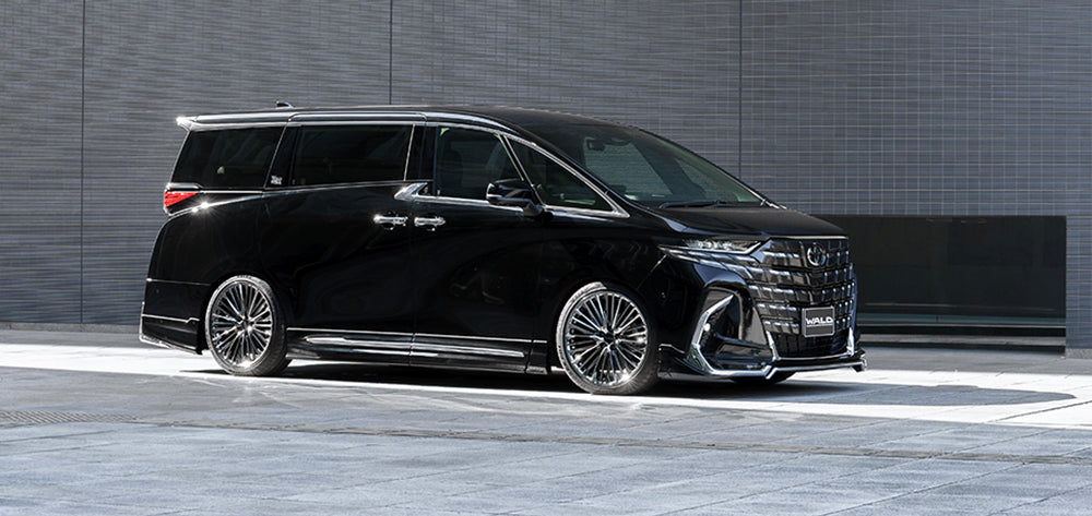 Alphard (AAHH40) WALD SPORTS LINE Chrome Garnish for Door Panel
