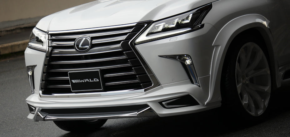 Lexus LX570(URJ201W) WALD SPORTS LINE Chrome Garnish for Front Spoiler
