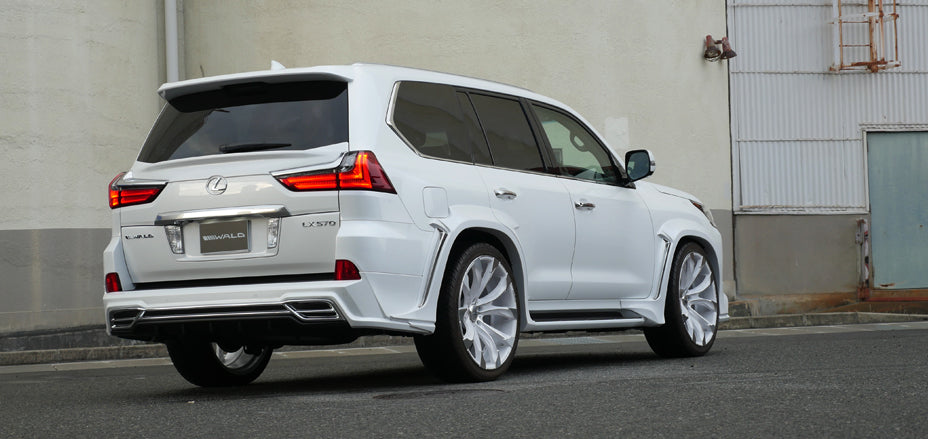 Lexus LX570(URJ201W) WALD SPORTS LINE Chrome Garnish for Overfenders