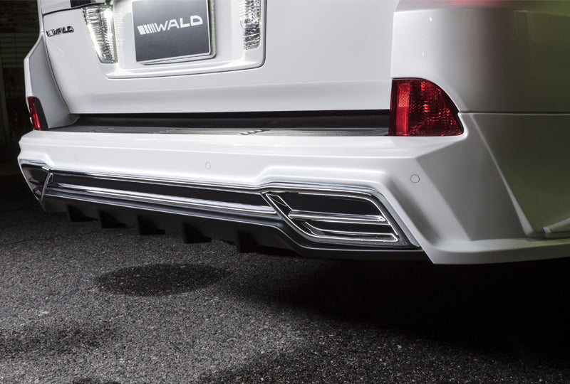 Lexus LX570(URJ201W) WALD SPORTS LINE Chrome Garnish for Rear Skirt