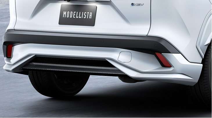 Corolla Cross ZVG13 Modellista Rear Skirt
