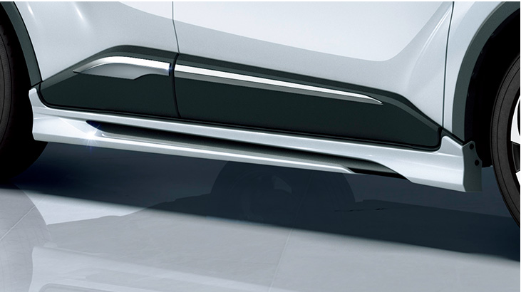 C-HR(ZYX11,NGX10,NGX50) Modellista Side Skirt (ELEGANT ICE STYLE) (2019-)