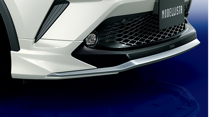 C-HR(ZYX11,NGX10,NGX50) Modellista Front Spoiler (ELEGANT ICE STYLE) (2016-2019)