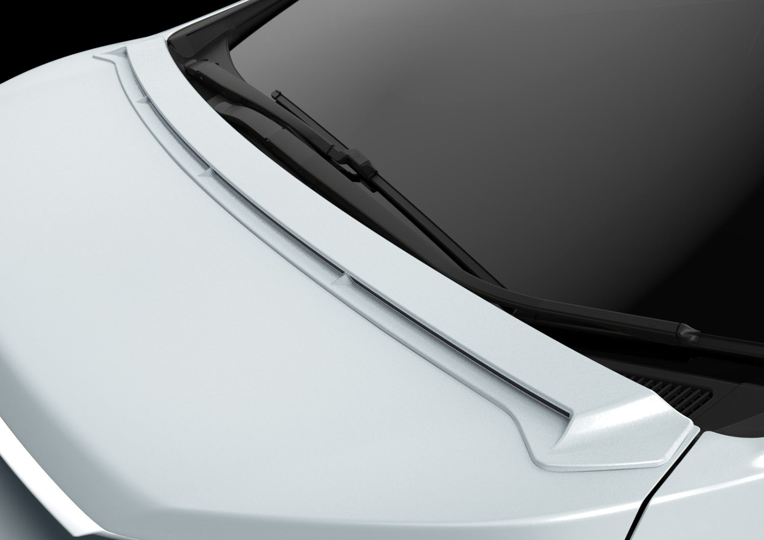 Vellfire (AYH30) TRD Front Hood Extension