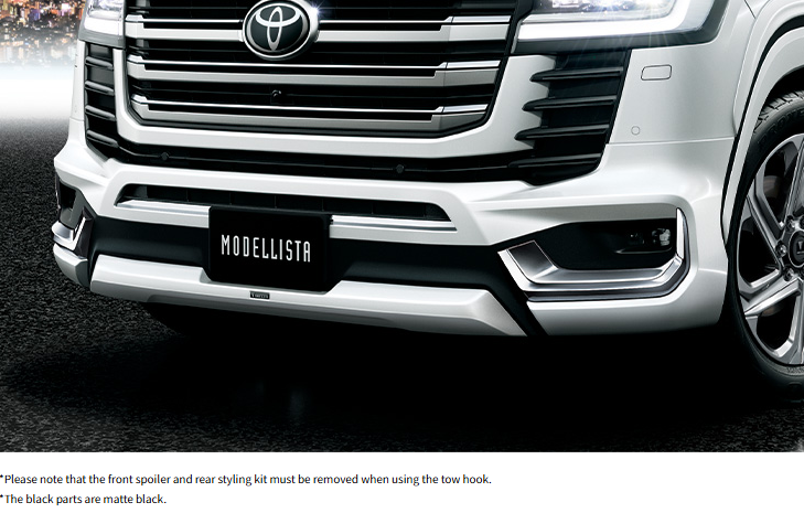 Land Cruiser LC300(FJA300,VJA300) Modellista Front Spoiler