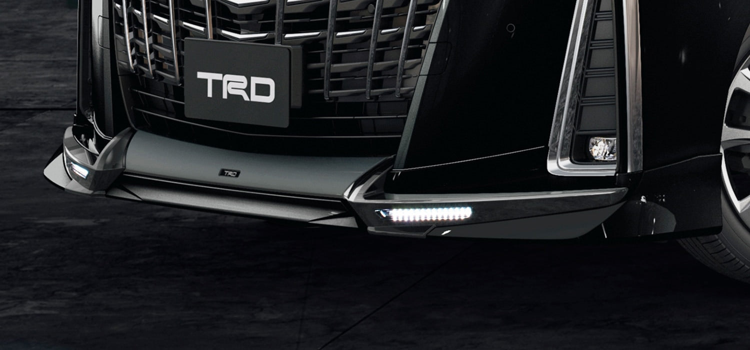 Alphard (AYH30) TRD Front Spoiler(with LED)