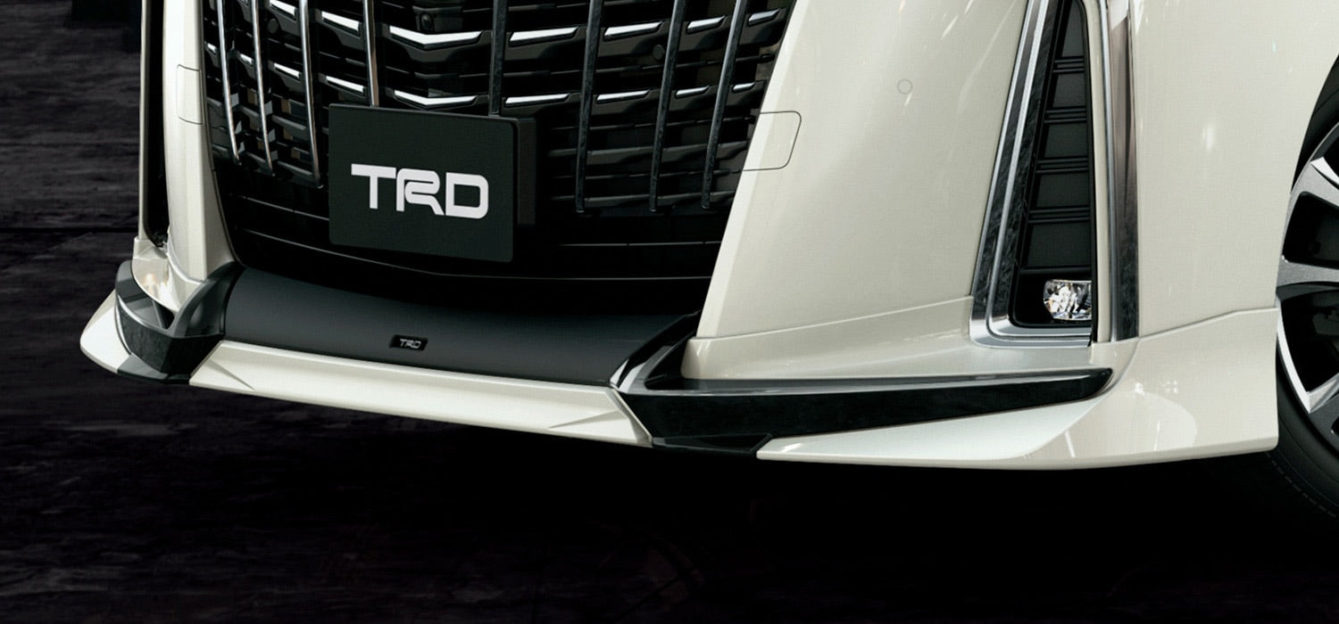 Alphard (AYH30) TRD Front Spoiler (without LED) (For Aero Body)