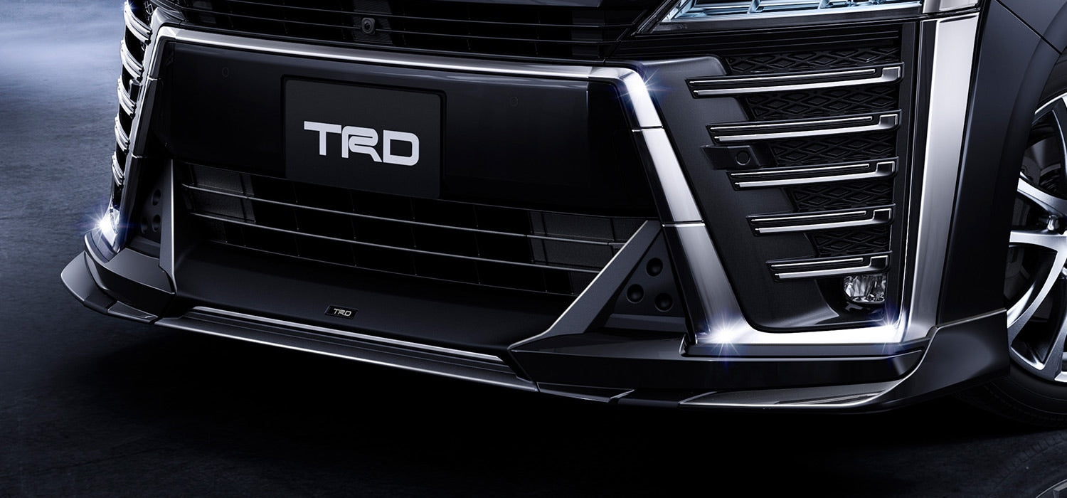 Vellfire (AYH30) TRD Front Spoiler without LED (for Aero Body)