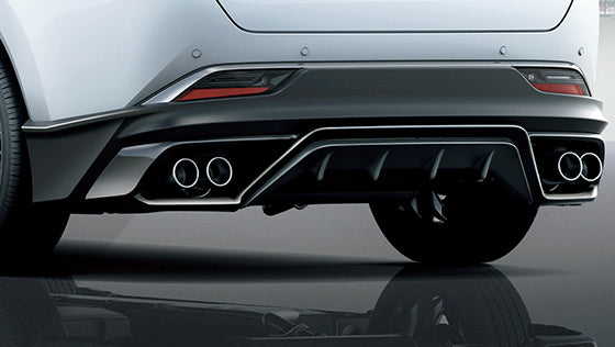 Harrier(AXUH80,MXUA80) GR Aero Parts Rear Bumper Spoiler & Sport Muffler