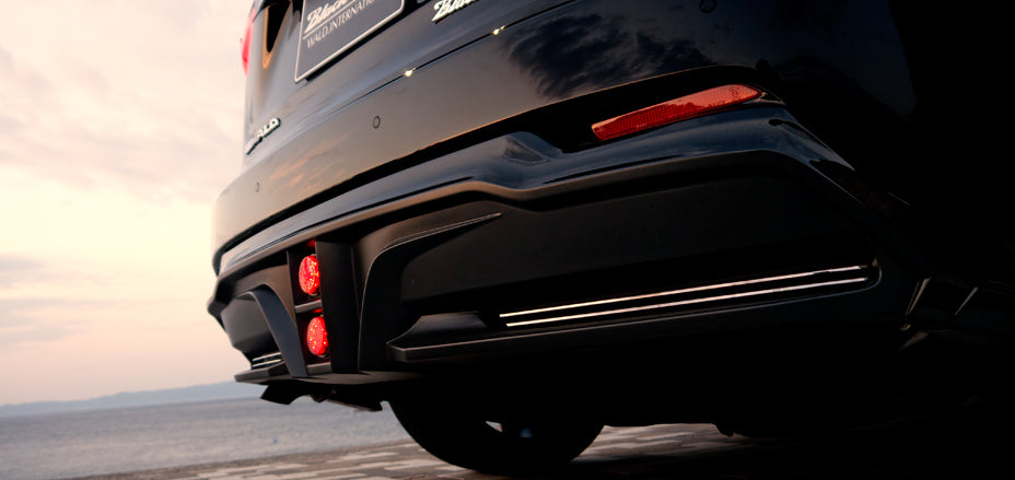 NX300/300h(AYZ/AGZ10/15) WALD SPORTS LINE BLACK BISON EDITION LED for Rear Skirt
