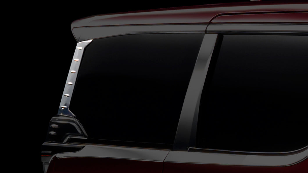 Alphard (AYH30) WALD EXECUTIVE LINE(for Aero Body) Pillar Covers (4pcs)