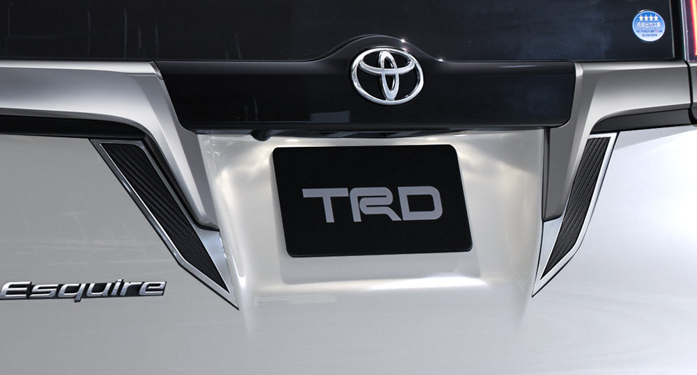 Esquire(ZWR80G,ZRR80G) TRD Rear License Garnish