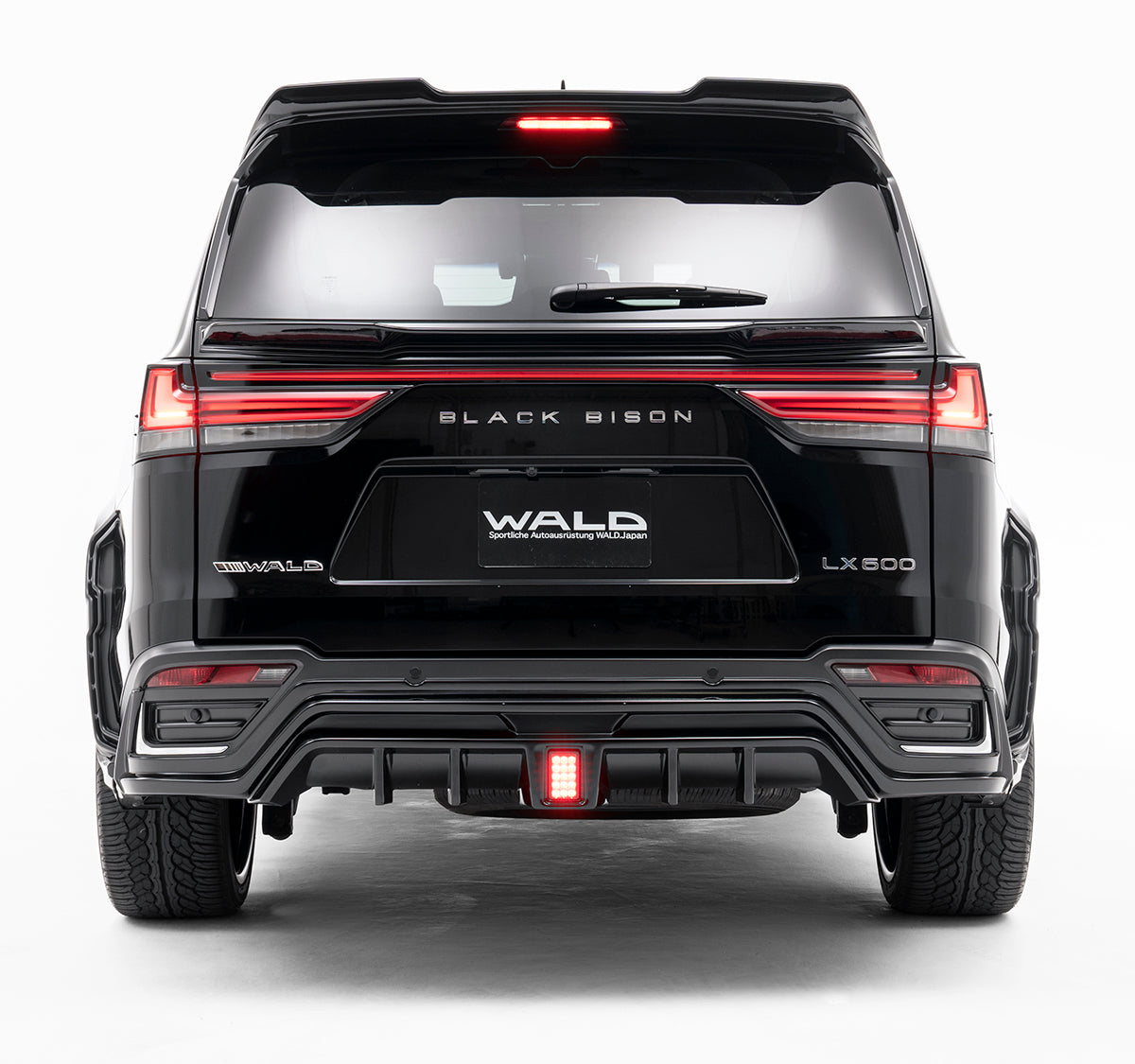 Lexus LX600/700h(VJA/VJH310W) WALD SPORTS LINE BLACK BISON EDITION Rear Skirt