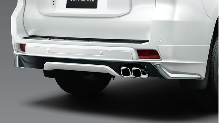 Land Cruiser Prado (TRJ150) Modellista Rear Skirt (2021-2024)