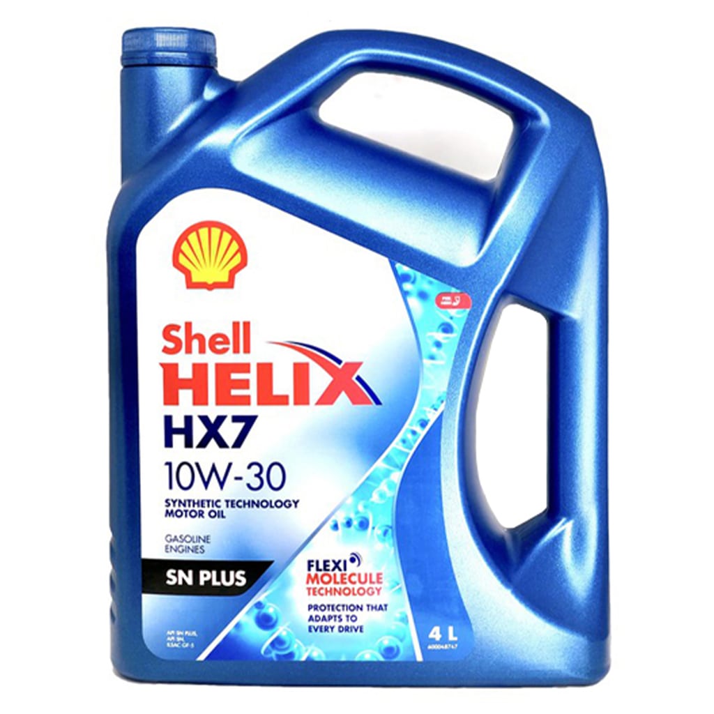 SHELL HELIX HX7 10W-30 Semi Synthetic 4L