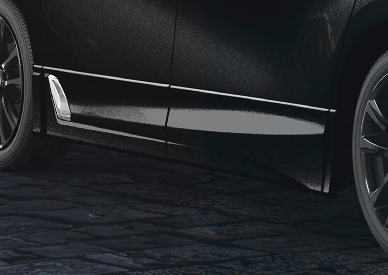 Alphard (AYH30) TRD Side Skirt