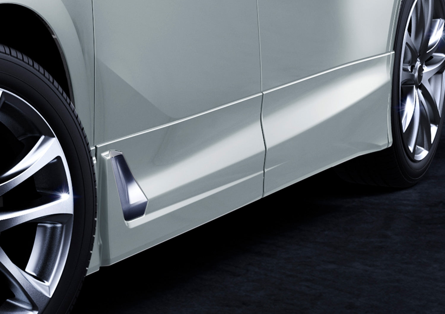 Vellfire (AYH30) TRD Side Skirt (Aero Body)