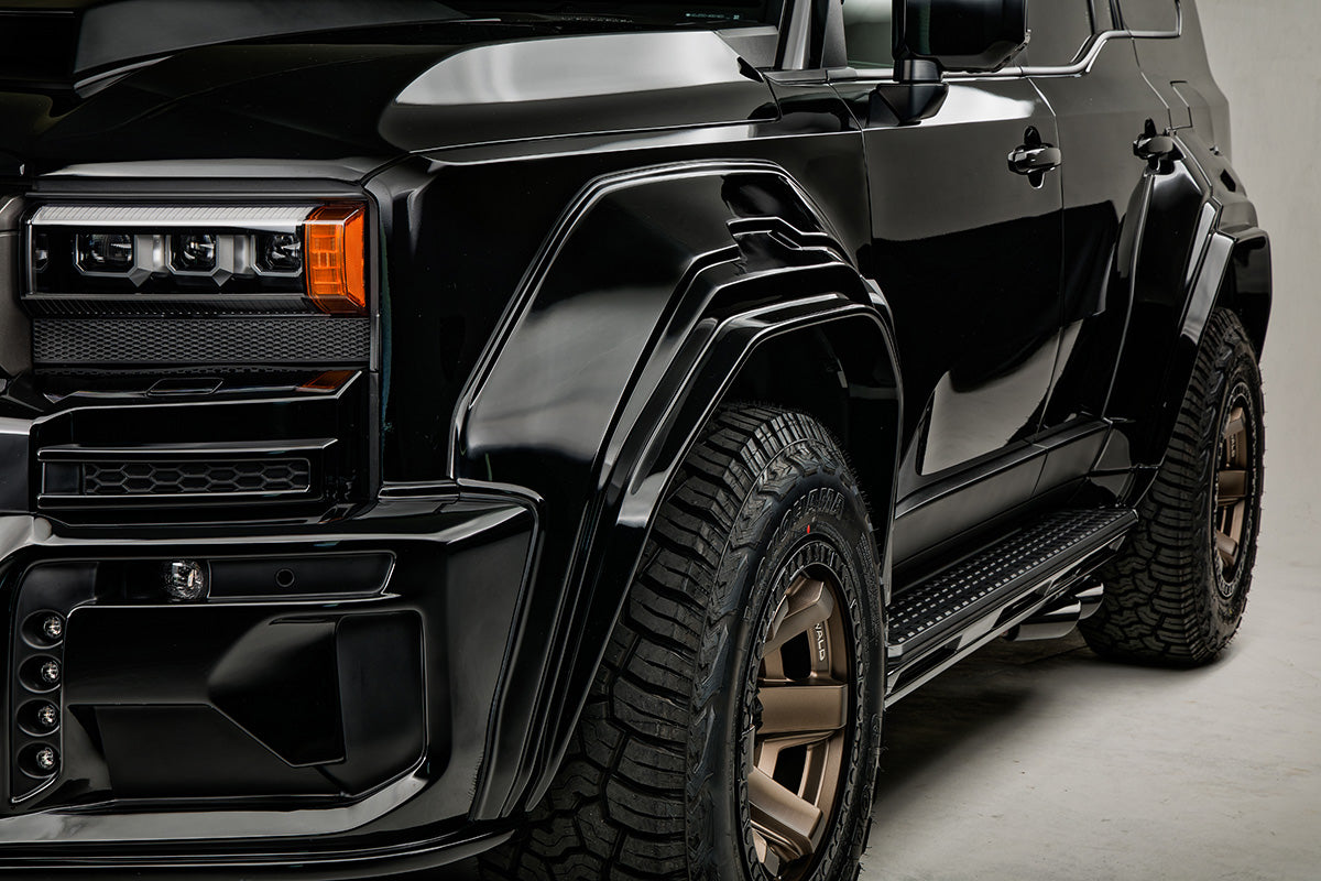 Land Cruiser LC250(TRJ250) WALD DESERT LINE BLACK BISON EDITION Side Skirts & Overfenders