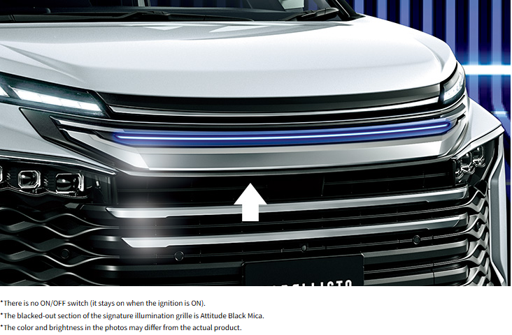 Voxy(ZWR90) Modellista Signature Illuminated Grill