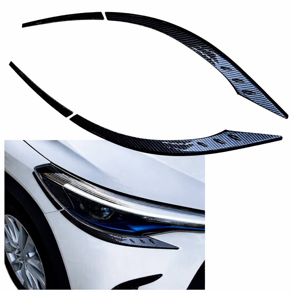 Corolla Cross Headlight Eyebrow Trim