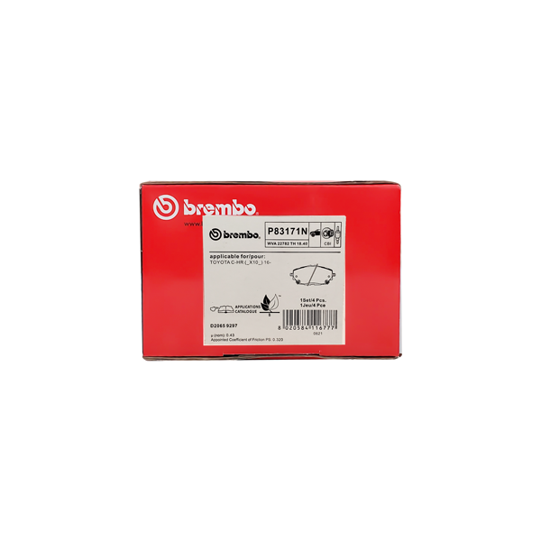 Brembo Front Brake Pad P83171N