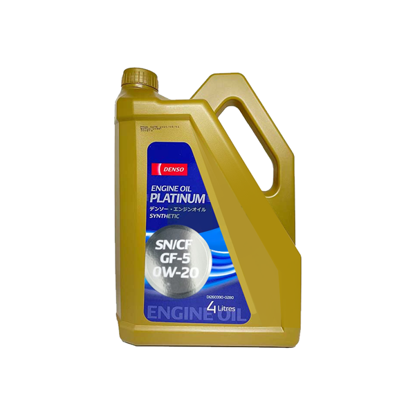 DENSO Platinum 0W-20 Full Synthetic 4L (Toyota/Lexus/Honda)