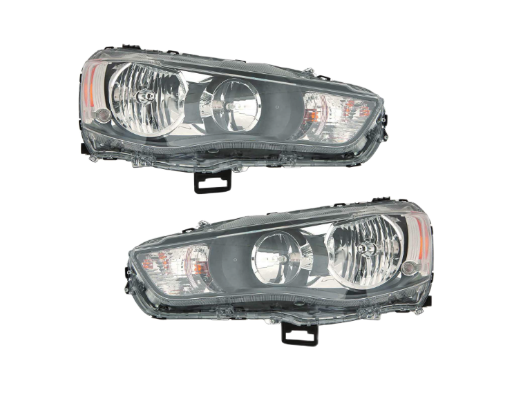 Headlight Set  Mitsubishi Outlander 2012
