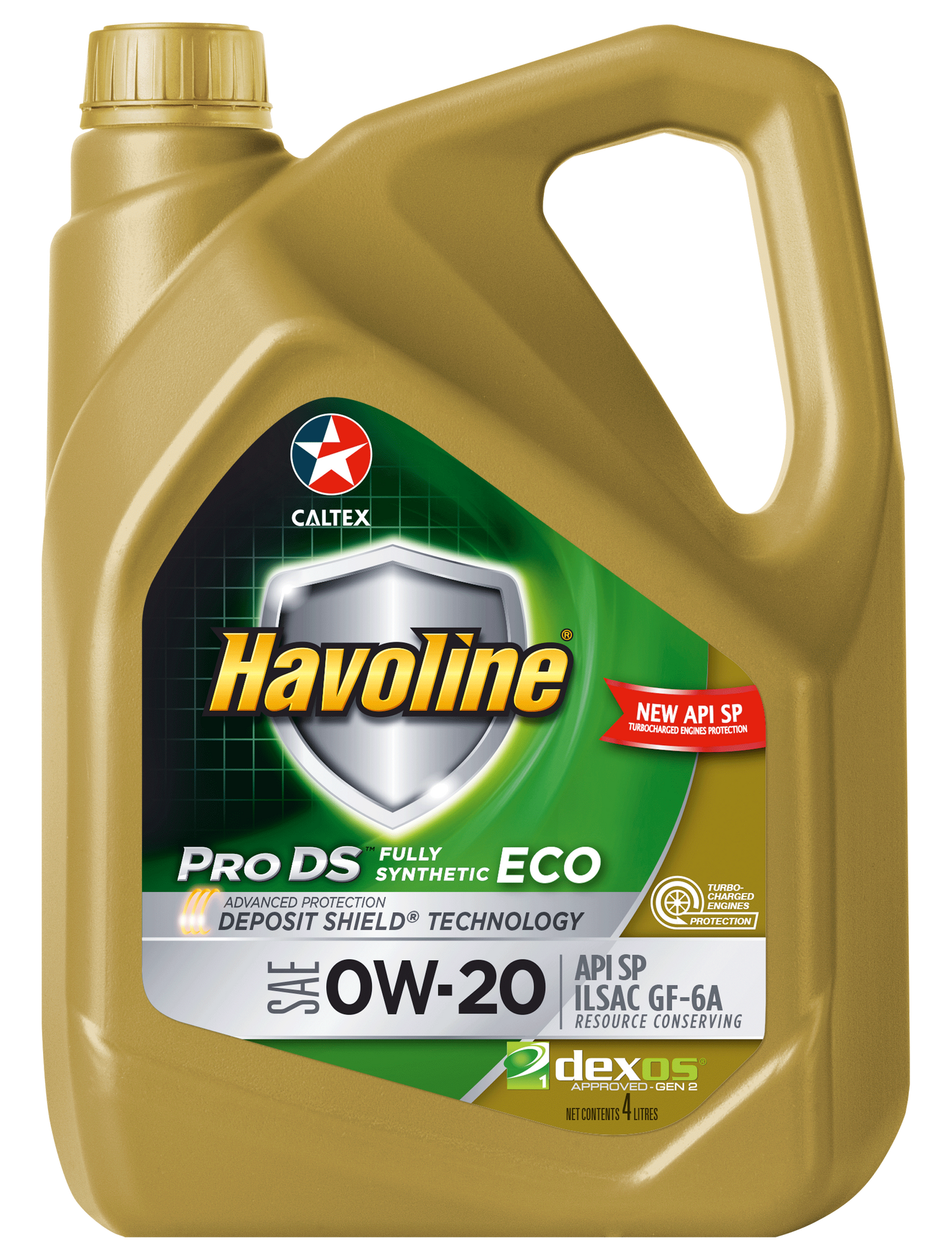 HAVOLINE 0W-20 FULL SYNTHETIC 4L